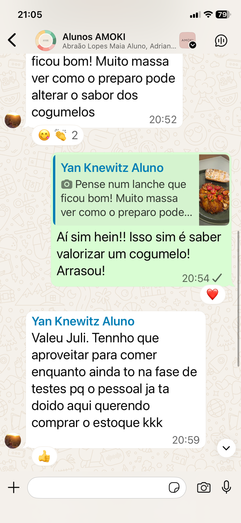 Recorte do print original — Yan Knewitz